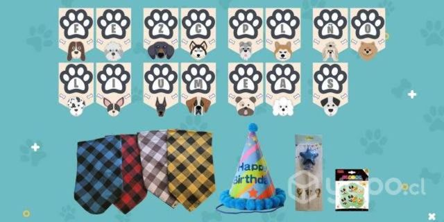 Cotillón para perros