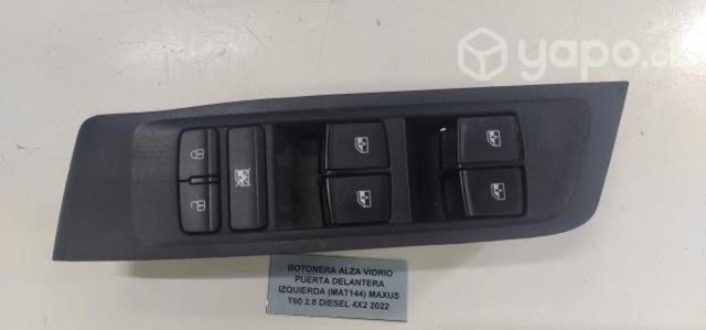 Botonera Alza Vidrio Puerta Delantera Izq Maxus