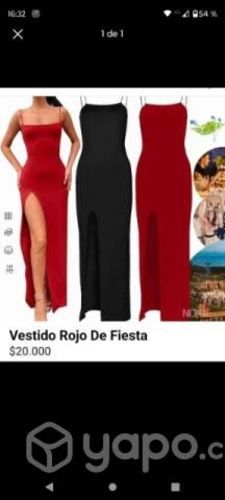 Vestidos rojos nuevos uno M-L otro L-XL