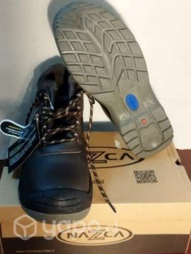 Botín de Seguridad Nazca NU 308 / Café Roble