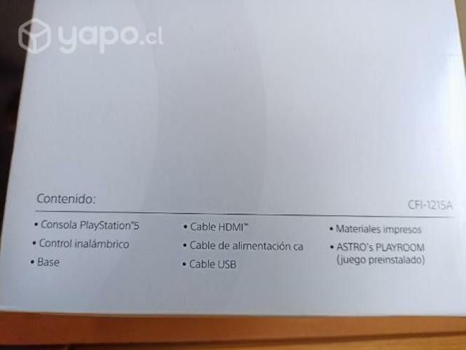 Playstation 5 versión disco