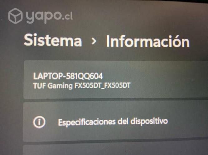 Computador TUF Gaming Conversable