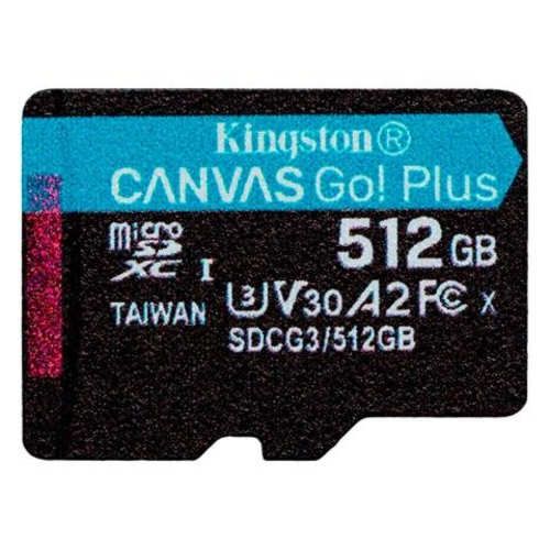 Tarjeta De Memoria MicroSD 512GB Kingston 170MB/s