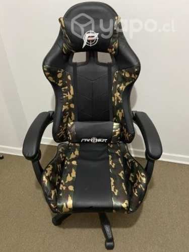 Silla Gamer Panther Reclinable Militar