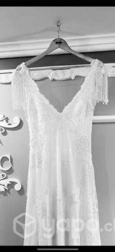 Vestido de novia + zapatos de regalo