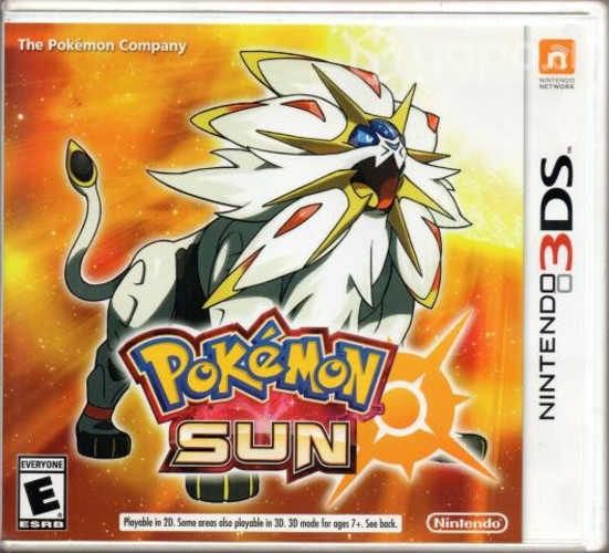 Juego Nintengo 3DS Pokemon sun 3ds