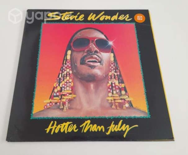 Vinilo Stevie Wonder &quot;Hotter Than July&quot; epoca 1980