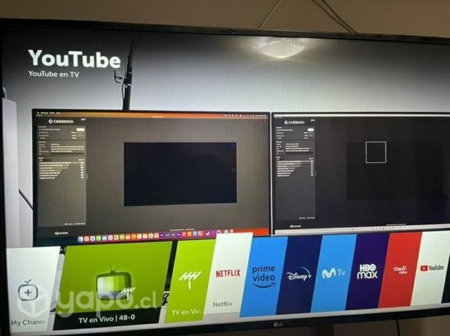 Televisor smart de 49 pulgadas