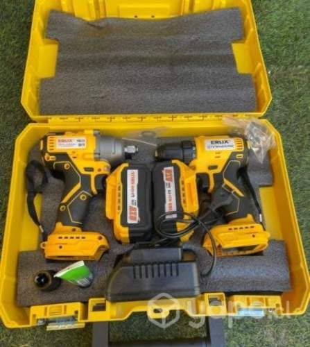 Taladro atornillador y llave de impacto