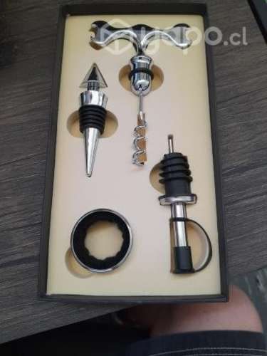 Set de sacacorchos para vino