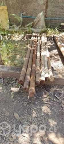 7 barras acero 1045 redondo con 2 medidas