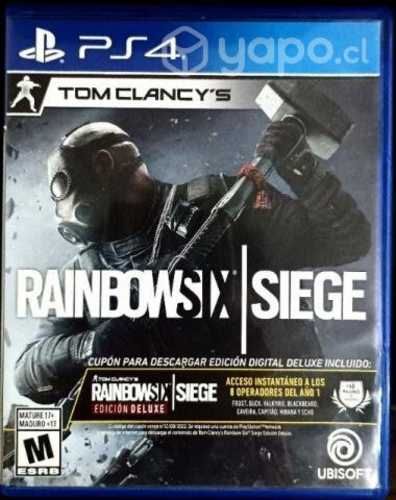 Tom Clancy's Rainbow six Siege PS4 Físico