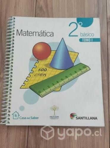 Matemáticas 2° Básico Casa del Saber - Tomo I
