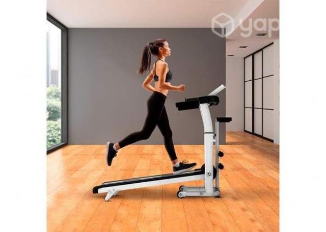 Trotadora caminadora manual plegable plus home fit