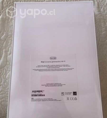 IPad 9na generación 64GB nuevo
