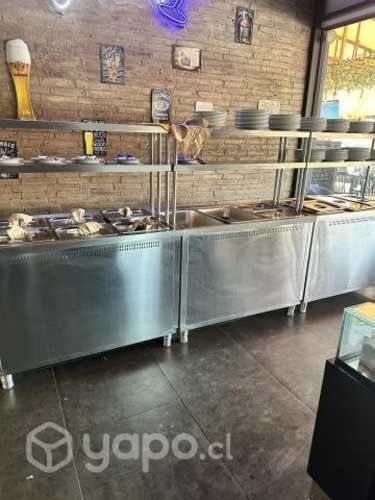 1 Baño maria Maigas a Gas 3 posiciones