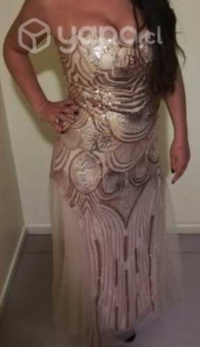 Vestido de fiesta (gala) desde M a XL. Trenzado