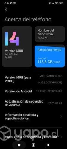 Celular Xiaomi Poco F3