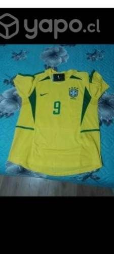 Polera brasil año 2002 Ronaldo