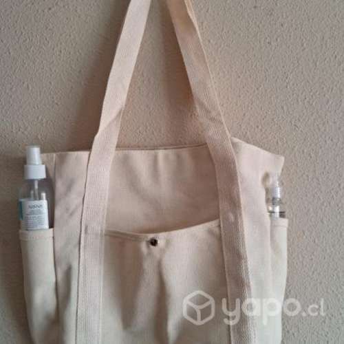 Bolso universitario de lona