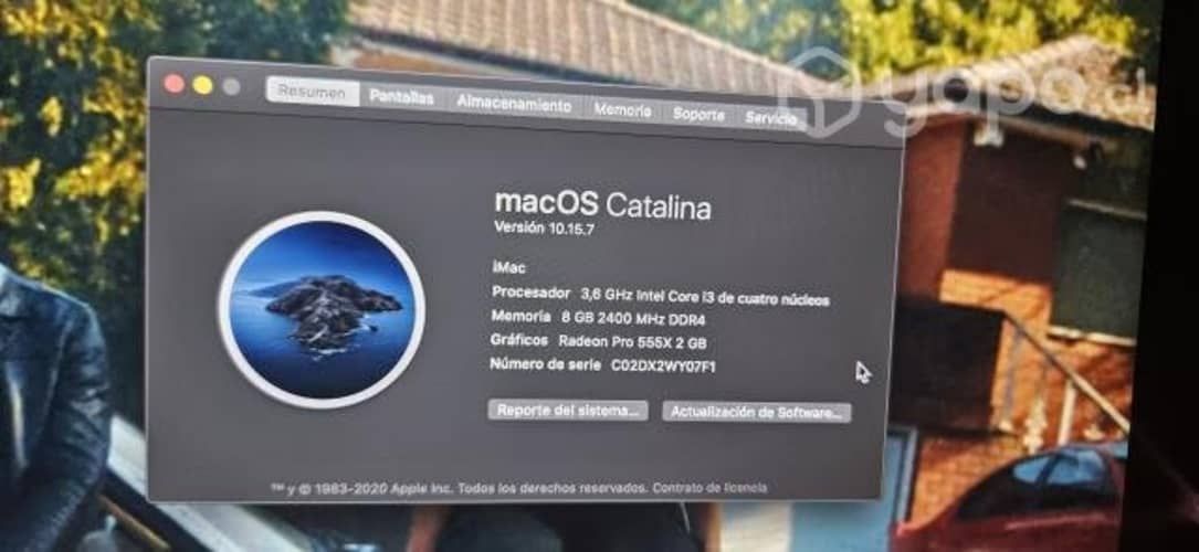 IMac retina 4K 21,5'' 2019