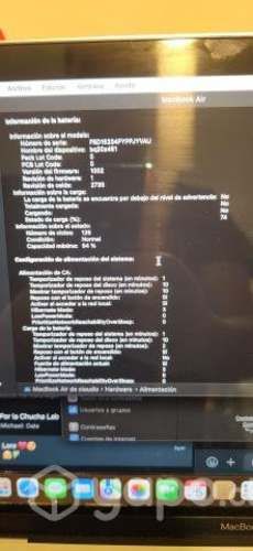 Macbook air 2020 13.3" m1 ssd 1Tb 16gb de ram