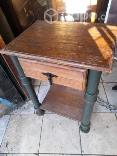 VELADOR PINO OREGÓN con FIERRO