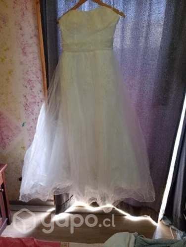 Vestido blanco novia talla S nuevo sin uso