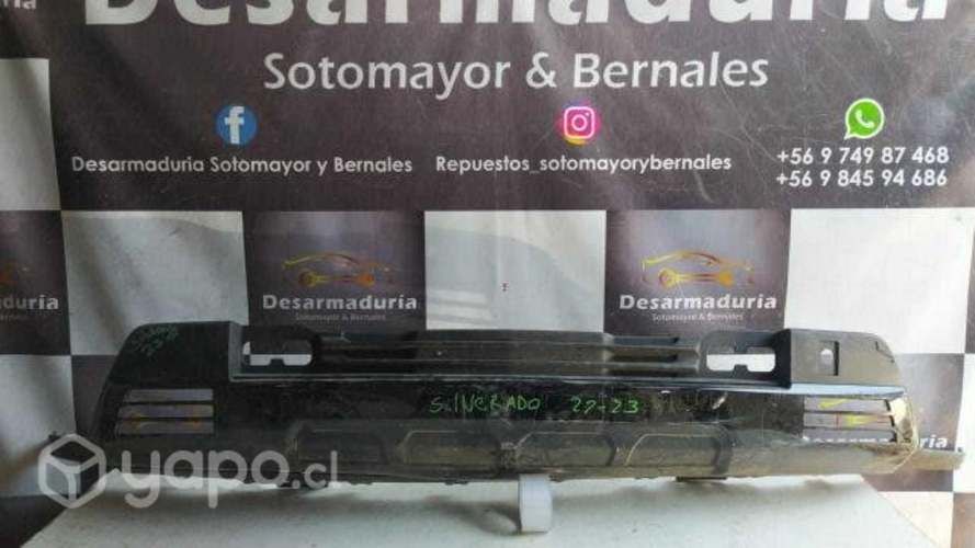 Parachoque inferior silverado 2023 a 2024. 2.0