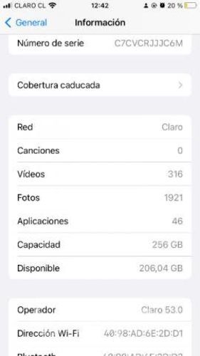 IPhone 8 256gb