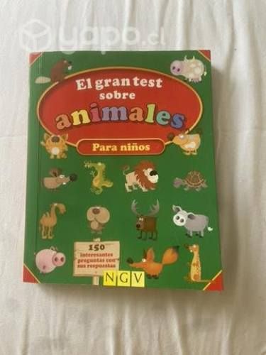 Test de animales libro niños