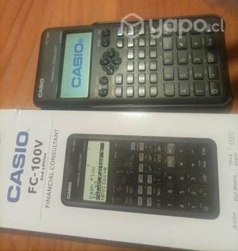 Calculadora financiera F-100V nueva