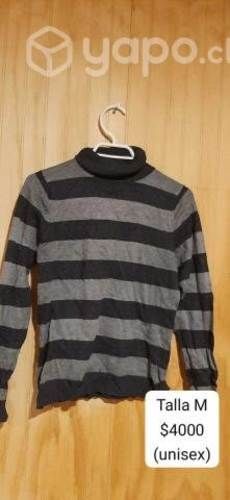 Chaleco cuello de tortuga unisex