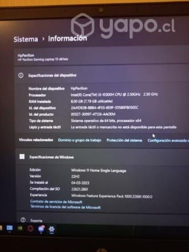 Hp Pavilion Gtx 1650Ti