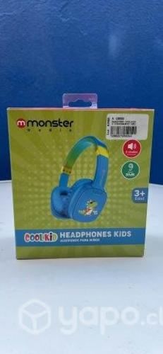 Audífonos Monster Coolkid Para Niños Sellados