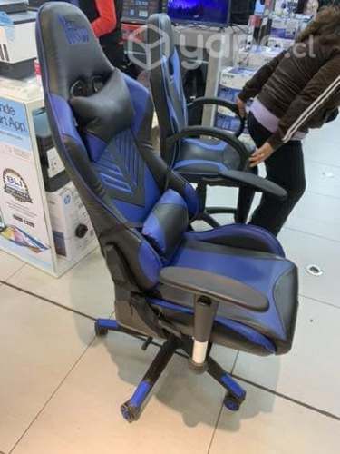 Silla game nuevo color rojo negro