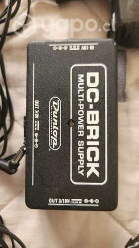 Dunlop DC Brick Fuente de poder pedales guitarra