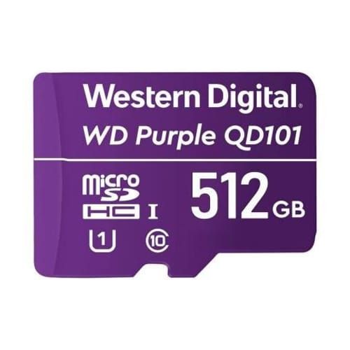 Tarjeta de Memoria MicroSD 512GB WD Purple SDXC