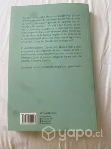 Libro la ciencia pop