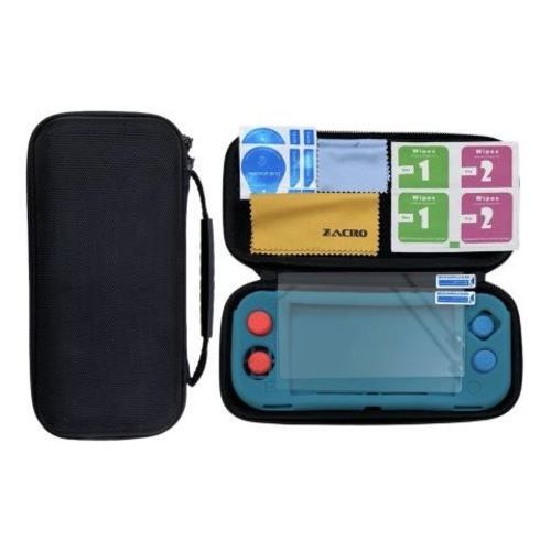 Kit Funda y Protector para Nintendo Switch Lite