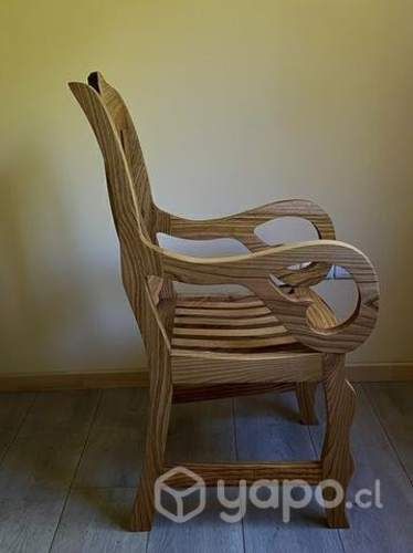 Sitial/asiento de castaño