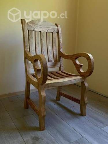 Sitial/asiento de castaño