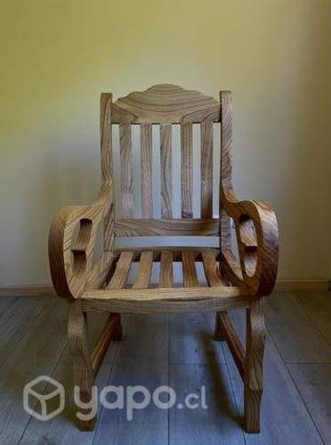 Sitial/asiento de castaño