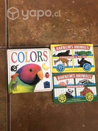 Pack 3 libros infantiles en ingles