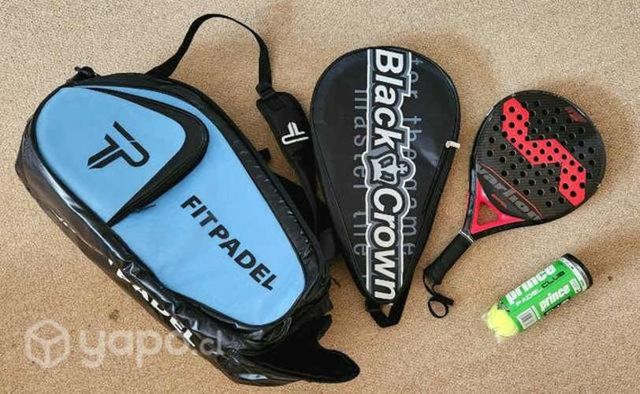 Padel (Bolso, Pala, Funda y Pelotas)
