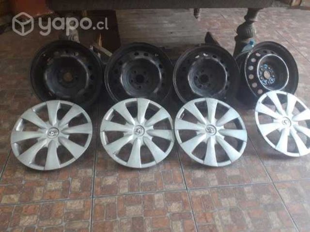 Juego de llantas y tapas de rueda