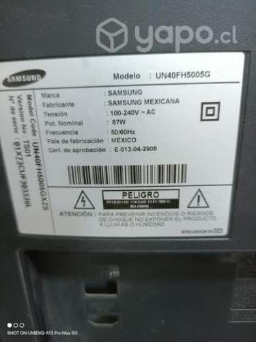 TV en desarme Samsung 40 pulgadas