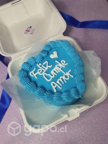 Mini tortas Mini cakes regalo san valentin persona