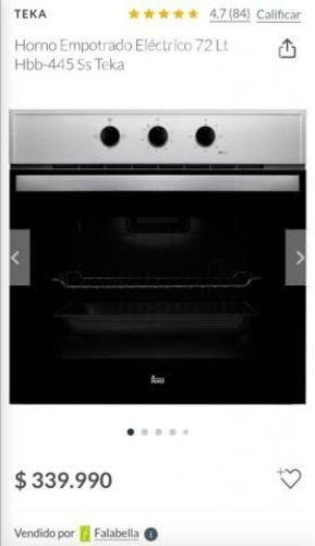 Horno Teka Eléctrico