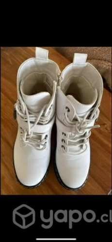 Botines blancos Sybilla 35